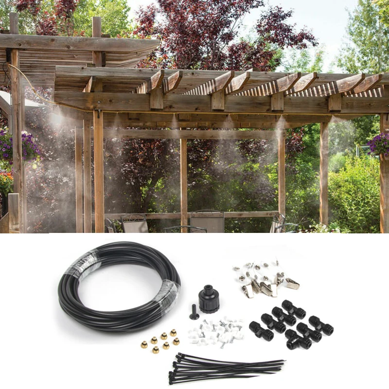 Туманная система охлаждения воды туман оросительное сопло открытый сад патио