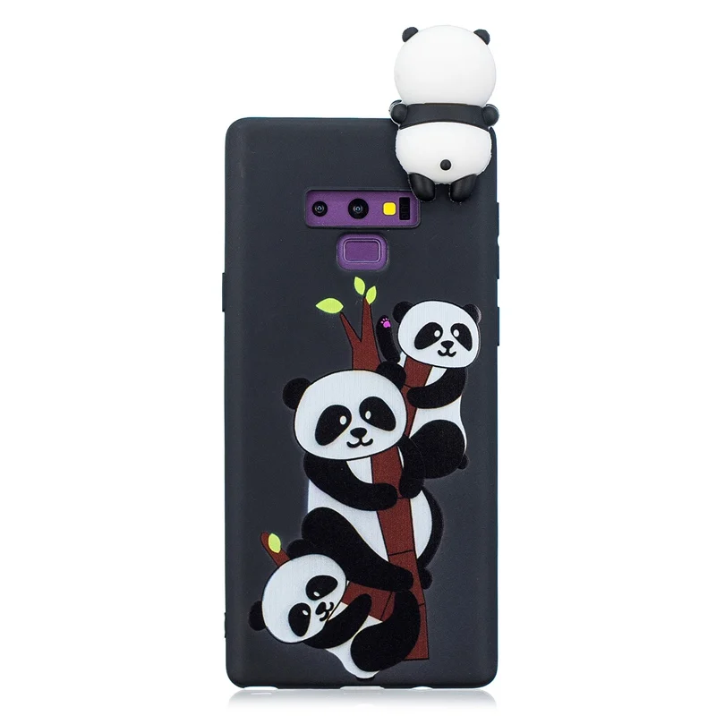 Painted Case For Samsung Galaxy Note 8 9 Protective Shell 3D Cute Silicone Back Cover Soft phone accessories |