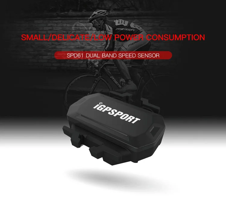 IGS SPD61 ANT+ Bluetooth беспроводной датчик скорости для gps Велоспорт компьютер совместимый GARMIN Edge 520 Bryton iGS10 iGS50E iGS618