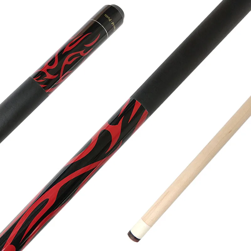 New Billiard Pool Cue Stick 13 mm Tip Red Colors China 2018