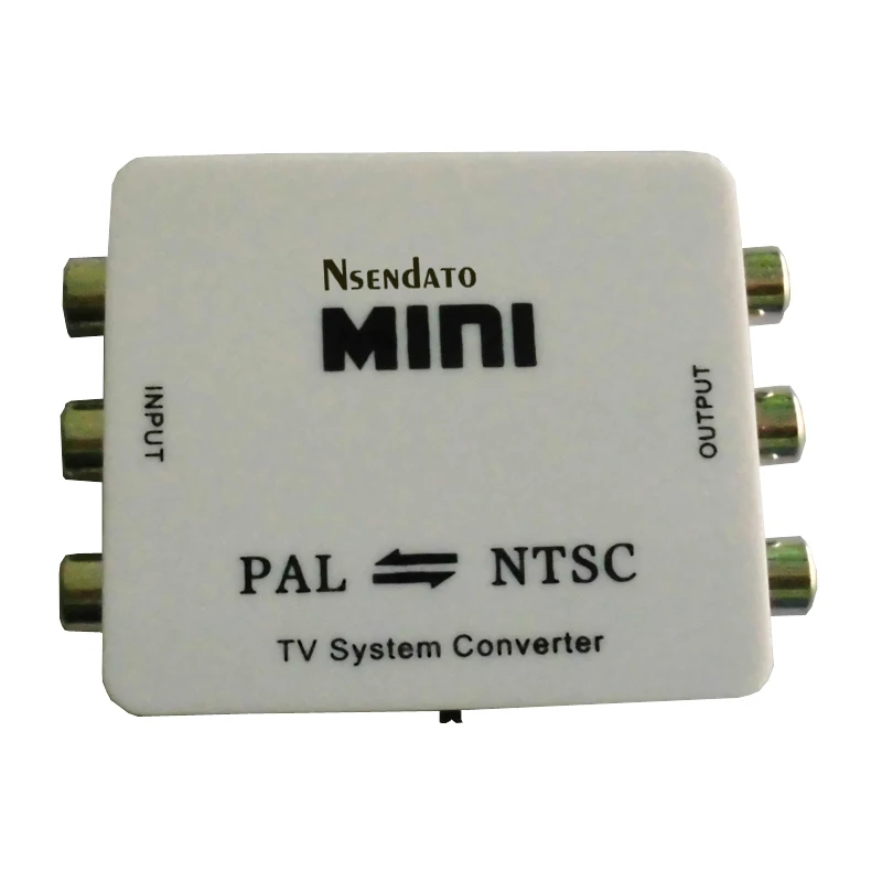 Мини RCA видео NTSC PAL ТВ Видео система конвертер в HD адаптер для проекционного