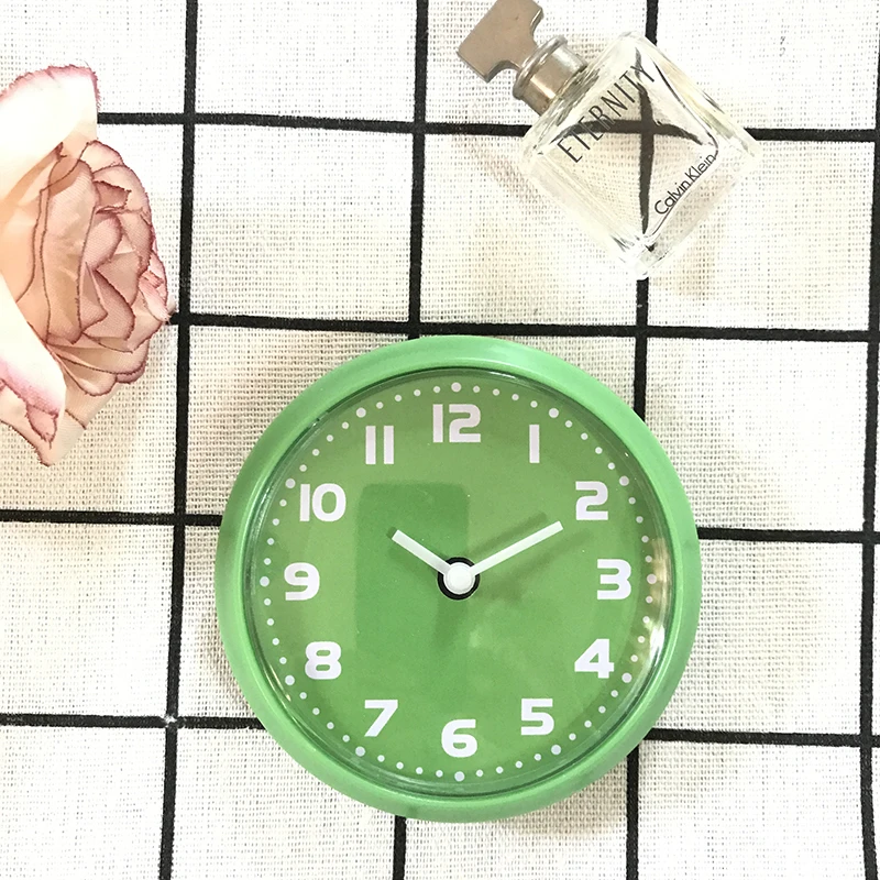 Простой магнит на холодильник дешевые кухонные настенные часы три цвета выбор