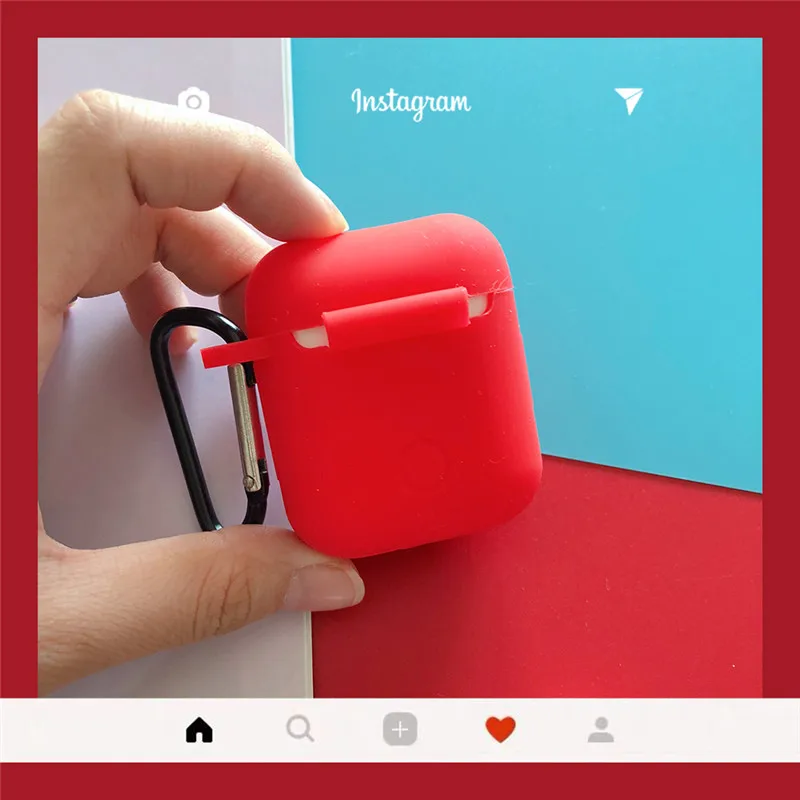 Силиконовые защитные чехлы для Apple Airpods, Мстители, милый Капитан Америка, Железный человек, ТПУ противоударный чехол для New Air Pods Box