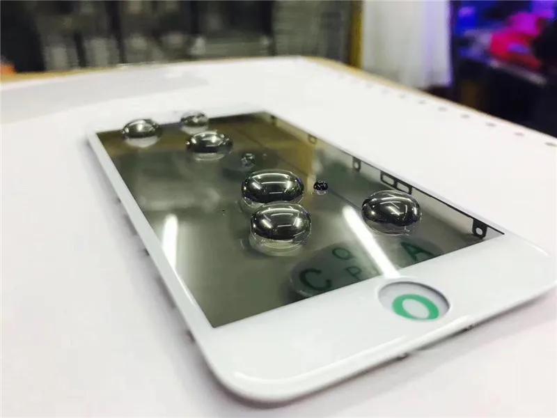 2 шт./лот холодное нажатие фронтального экрана внешняя стеклянная линза с рамкой