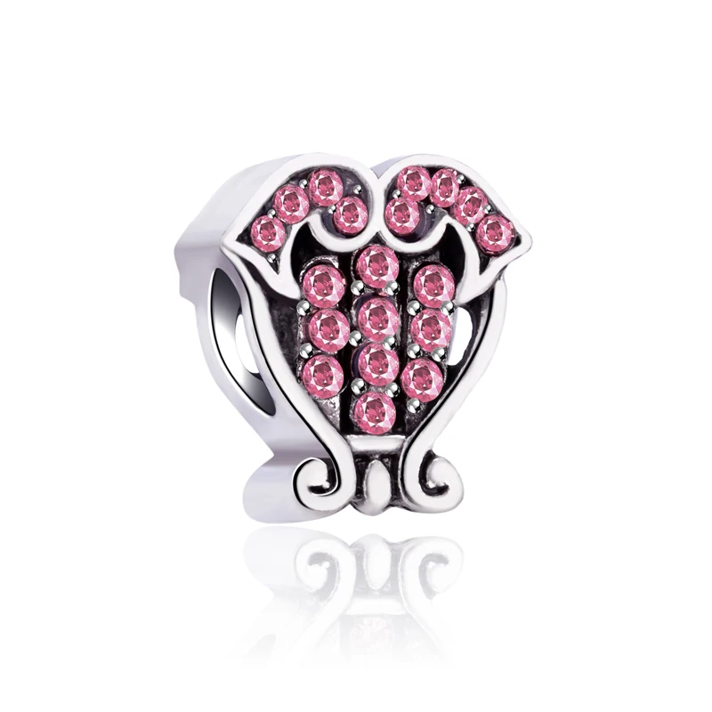 

Hollow Statement Robot Strawberry Hearts Bee Clothes Stars Crystal Beads Pendants Fit Pandora Charms Bracelets for Women DIY