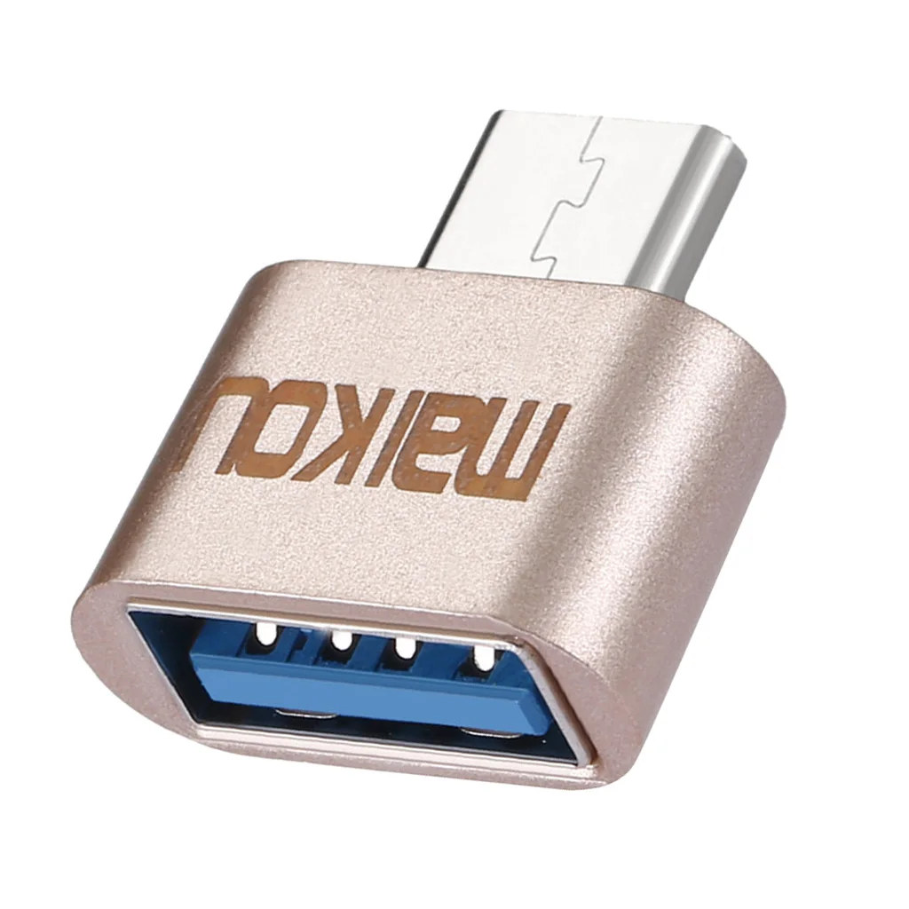 Портативный адаптер USB 3 0 к Type C OTG разъем для всех устройств Macbook Samsung Xiaomi huawei