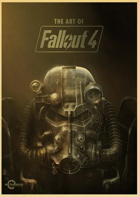Холст, украшение для дома, печатная Модульная картина, Nuka Cola Fallout, настенные картины, современный, скандинавский стиль, плакат для гостиной - Цвет: BO xianru1426-01