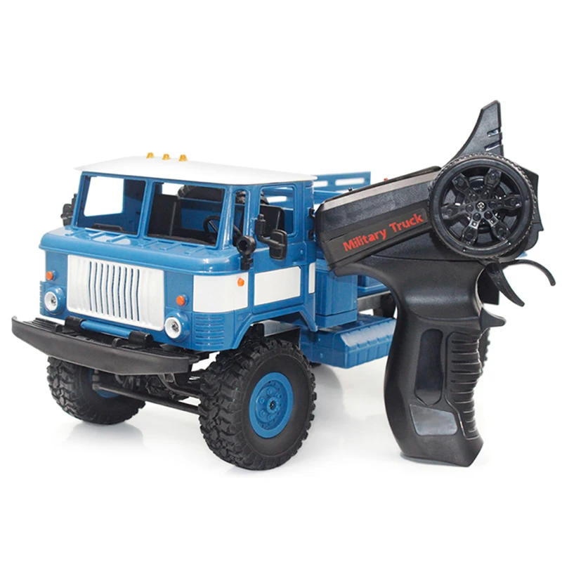 WPL B-24 GAZ-66 DIY 1:16 RC альпинистский военный грузовик Мини 2 4G 4WD внедорожные