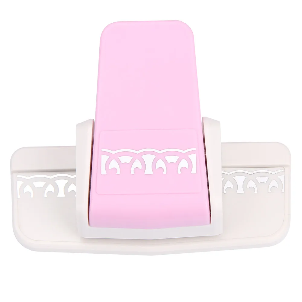 Новый компостер для перфорации краев S цветочный дизайн тиснение дырокол