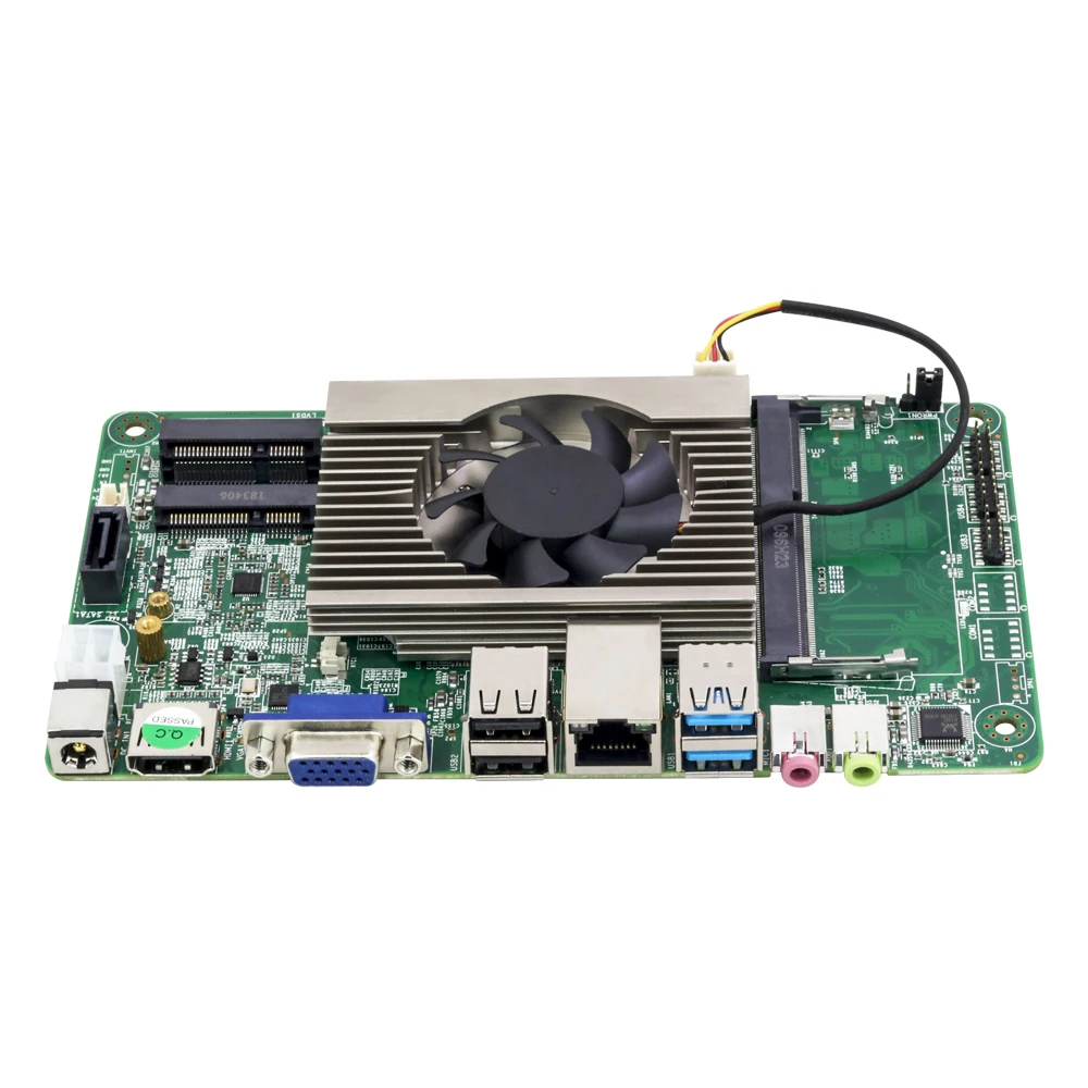 Материнская плата для процессора ITX Intel Core i3 7100U 2,40 ГГц Материнская плата Mini DDR4 mSATA SATA Mini PCI-e материнская плата для рабочего стола