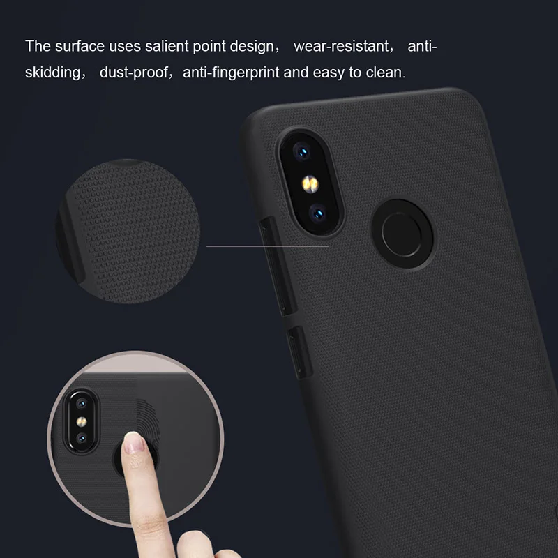 Чехол Nillkin для Xiaomi Mi 8 чехол Lite Pro суперматовый защитный жесткий матовый из