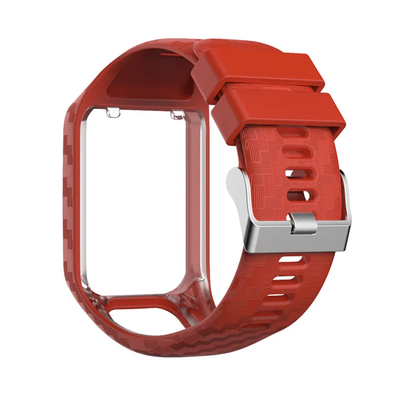 Новые силиконовые сменные наручные часы ремешок для TomTom Runner 2 3 Spark 3 gps спортивные часы ремешок для Tom 2 3 серии