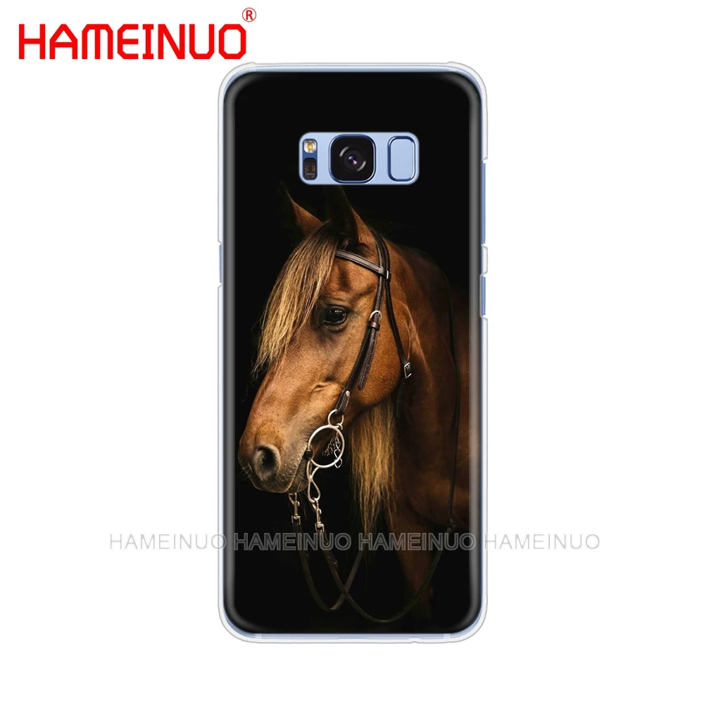 HAMEINUO Изящный чехол для сотового телефона с изображением лошади Samsung Galaxy S9 S7 edge PLUS