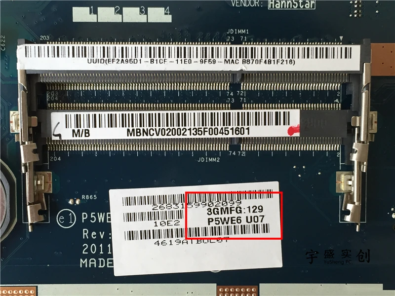 Бесплатная доставка для Acer Aspire 5253 5250 Материнская плата ноутбука не hdmi P5WE6 LA 7092P