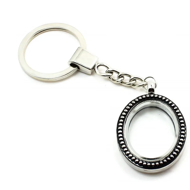 Смешанный стиль сплав плавающая Магнитная фотография 30 мм стеклянная