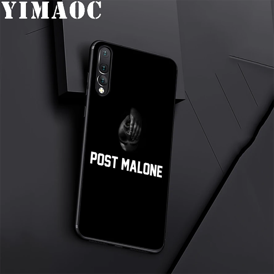 Мягкий силиконовый чехол YIMAOC Post Malone для huawei Honor mate 10 P20 P10 P9 P8 P Smart Y6 6A 7A 7X 7C Lite Pro 2017 2018