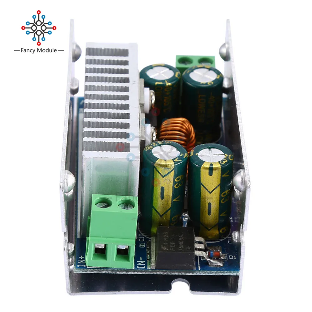 200W 15A DC-DC 8-60V 48 V, но не более чем на 1-36V 5V 12V 24V 19V понижающий преобразователь понижающий модуль питания