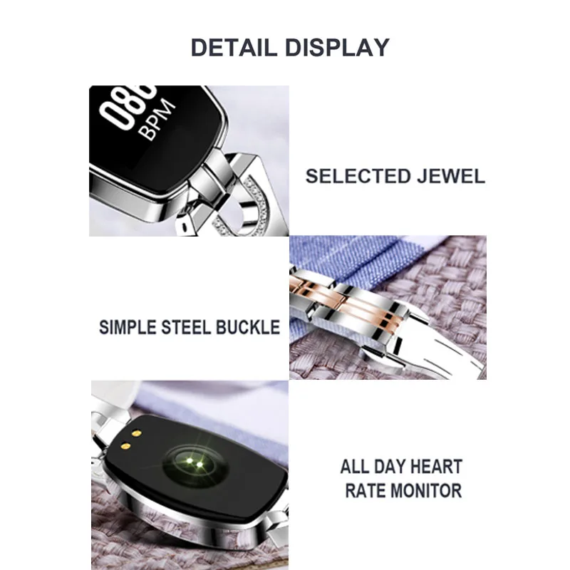 Модный женский браслет шагомер мониторинг сна в реальном времени 24 часа