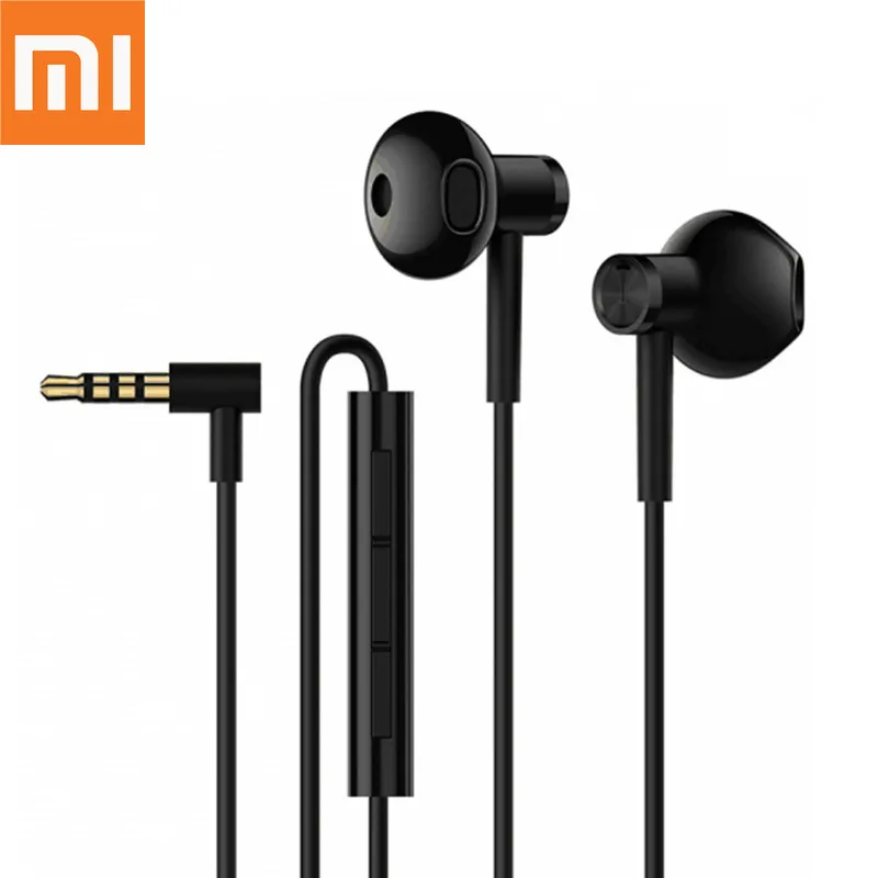 Оригинальные Xiaomi mi двойные водительские наушники 3 5 мм половинные вкладыши DC Dyna c