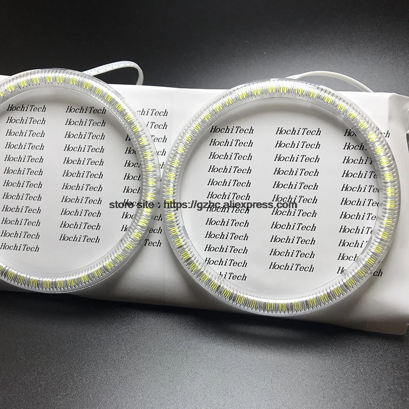 HochiTech ультра яркие SMD белые светодиодные глаза ангела 2008 лм комплект кольцевых