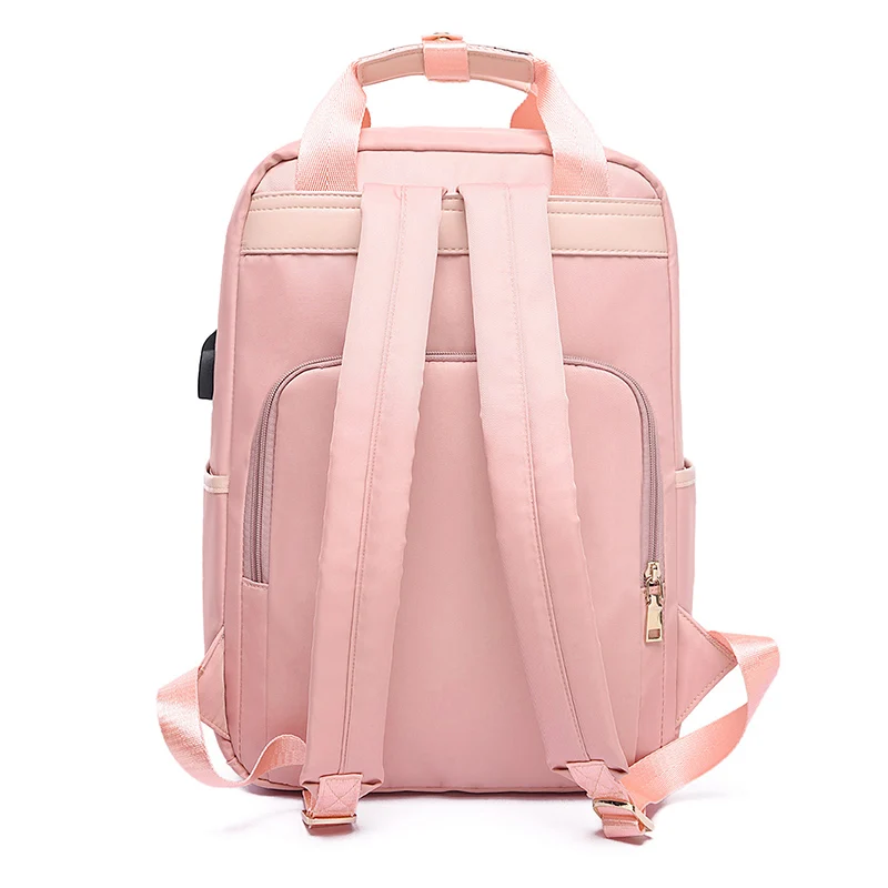 

Women Travel Day Shopping Laptop Backpacks 13 14 Waterproof Notebook Computer PC Bag Knapsack for Dell HP Thinkpad Macbook 14