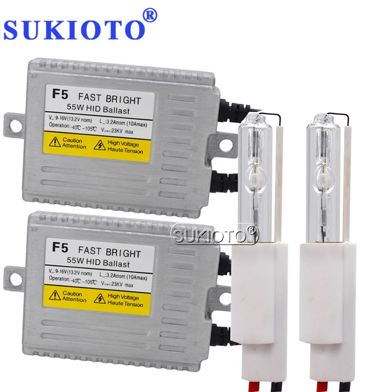 Комплект фар SUKIOTO 35 Вт 55 HID проекционный объектив комплект Q5 2 5 8 3 0 биксенон лампа