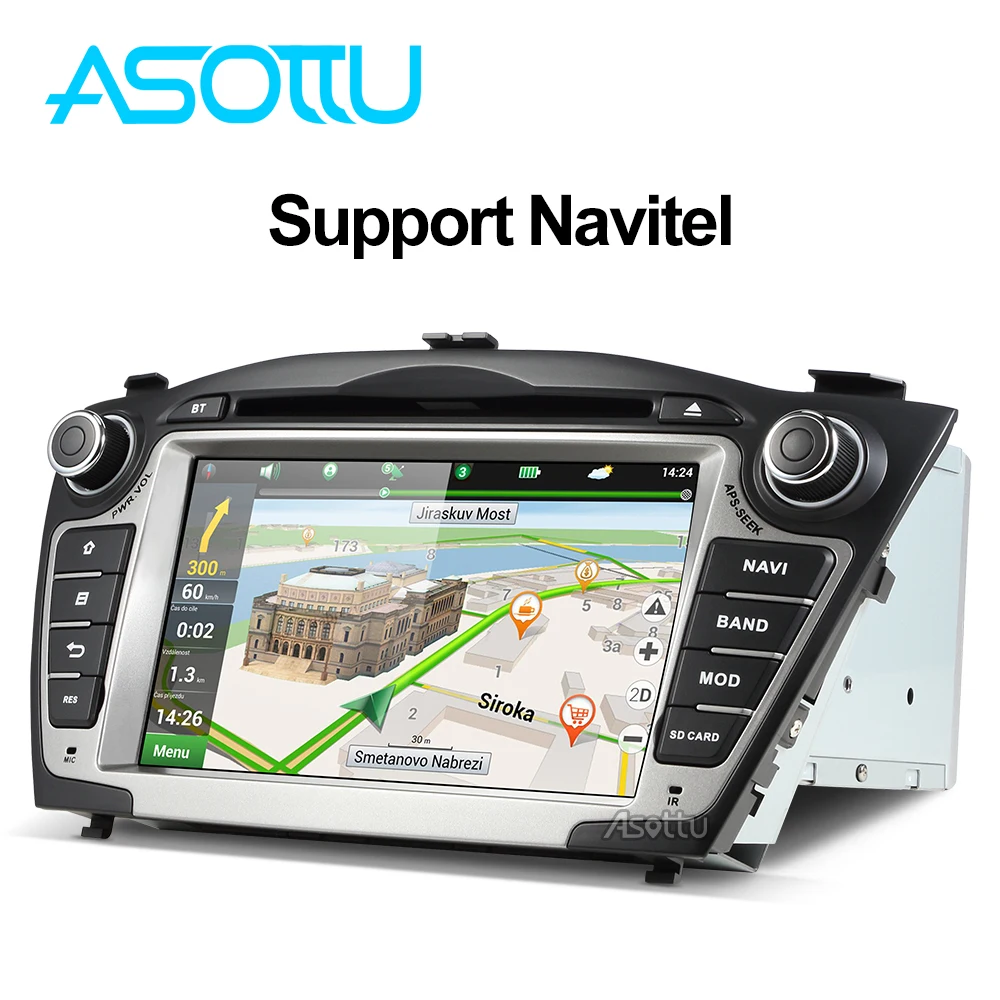 Asottu ZIX357060 Android 7,1 2G+ 32G для hyundai IX35 Tucson 2011 2012 2013 gps навигация 2 din Автомобильный dvd-плеер gps Радио стерео