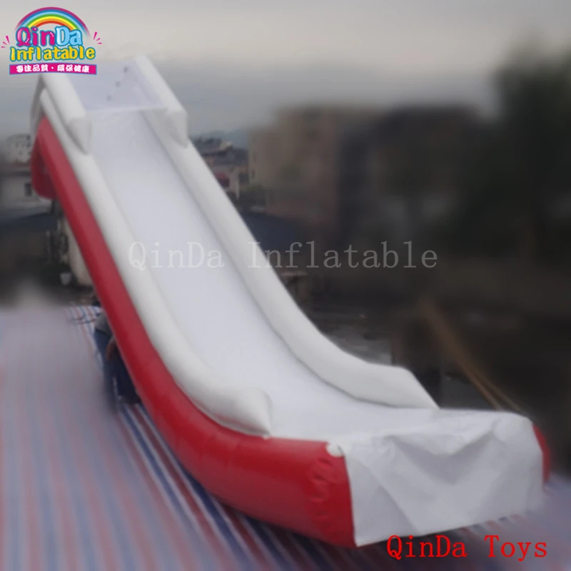 Горячая продажа 3 м высота надувная плавающая яхта горка водные игрушки водная