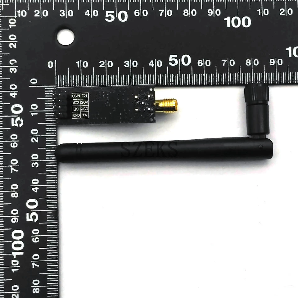 

1100-meter long-distance NRF24L01+PA+LNA wireless modules (with antenna)