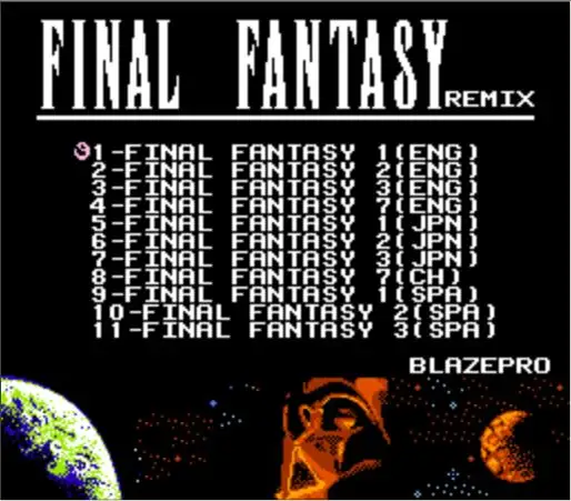 Игровой Картридж для консоли NES/FC финальная фантазия I II III VII REMIX 11 в 1 - купить по