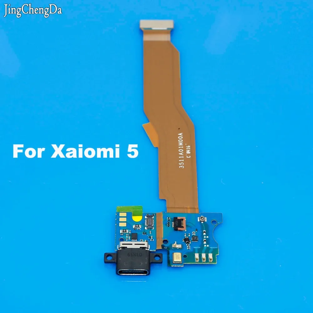 JCD док-станция USB зарядное устройство+ mi crophone модуль зарядки гибкий кабель для Xiaomi 5 MI5 mi 5 зарядный порт Замена