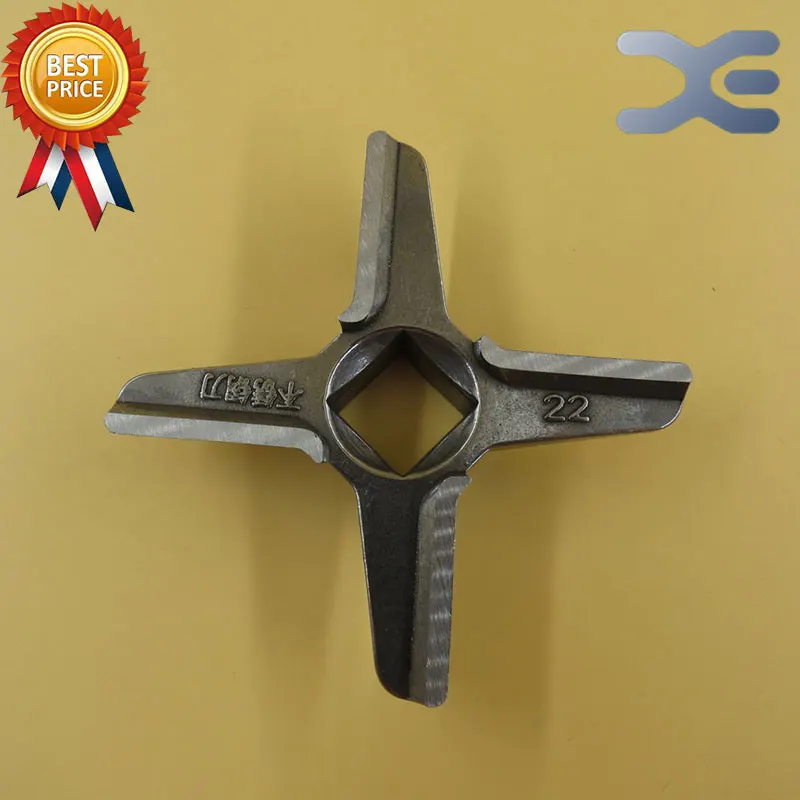 Части кухонного прибора 22 типа угловой нож Мясорубка из нержавеющей стали Детали