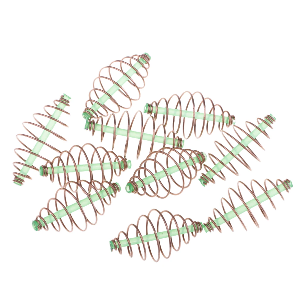 Грубые рыболовные кормушки для карпа 30 шт. подвесная катушка стандартная