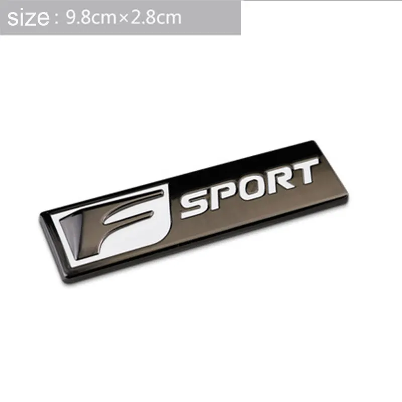 Для Lexus F sport логотип наклейка значок для автомобиля эмблема металлическая наклейка для IS ISF GS RX RX300 RX350 ES IS250 ES350 LX570 CT200 автомобильный Стайлинг