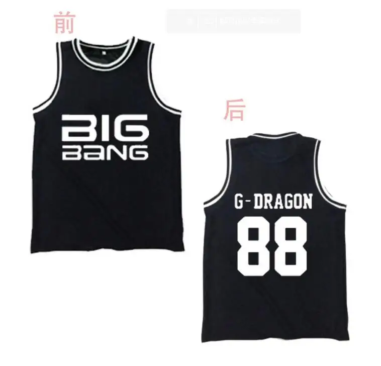 Новинка 2017 kpop BIGBANG Сеульский концертный топ с надписью праведный дракон футболка