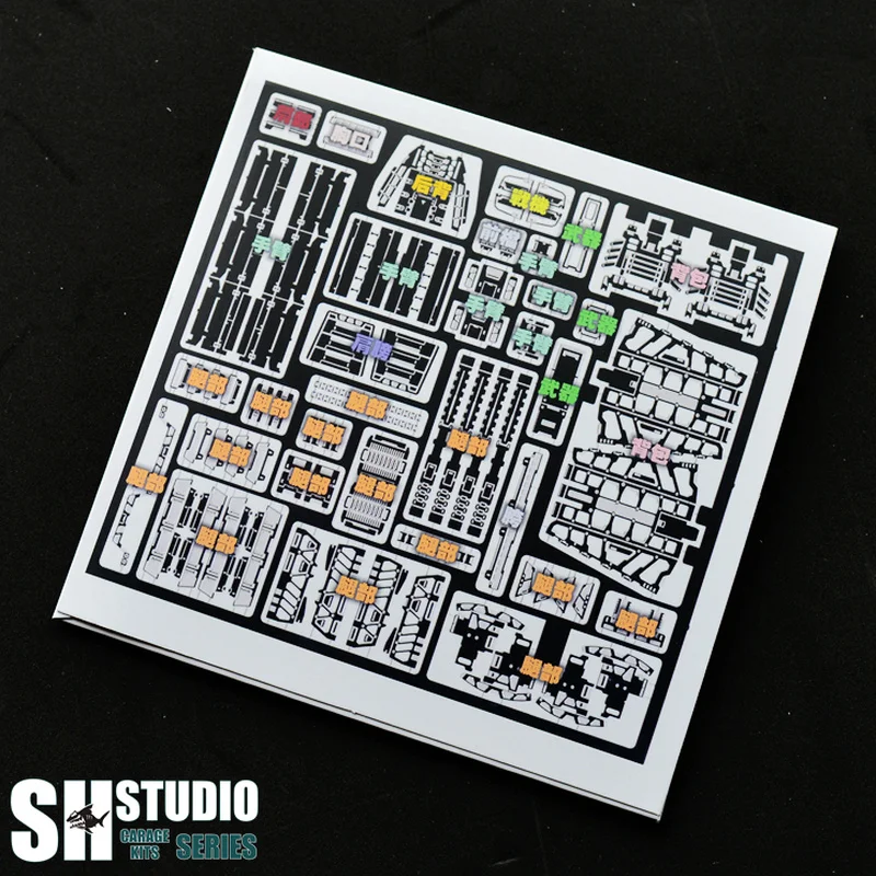 SH STUDIO 1/100 MG ZZ Ver. ka Gundam травление лист фигурка модель ремонт деталей металла