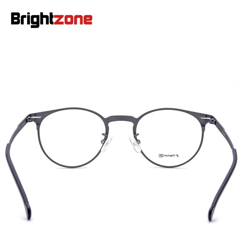 Brightzone супер светильник-вес всего 15 г полный обод 100% чистый Титан Для мужчин