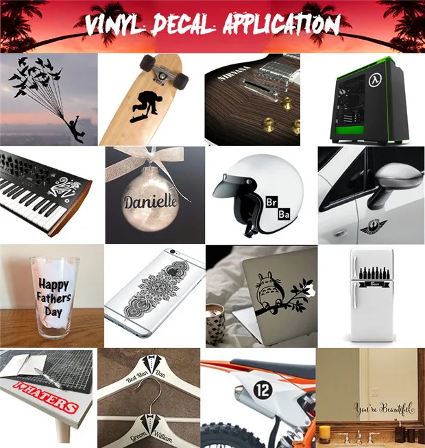 Автомобильная наклейка с боковыми полосками автомобильная виниловая пленка