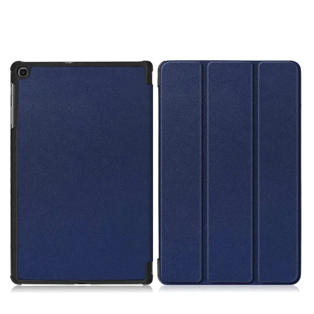 T515-KST-DarkBlue Чехол на samsung galaxy tab a 10,1 SM-T510 T515 чехол для планшета samsung tab a 10.1 чехол - Цвет: T515-KST-DarkBlue