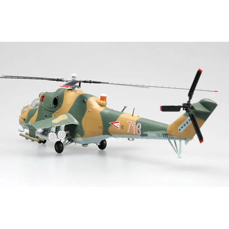 Easy Model Air Force Mi-24 вертолет Hind1/72 масштаб Готовая модель игрушки для сбора подарок
