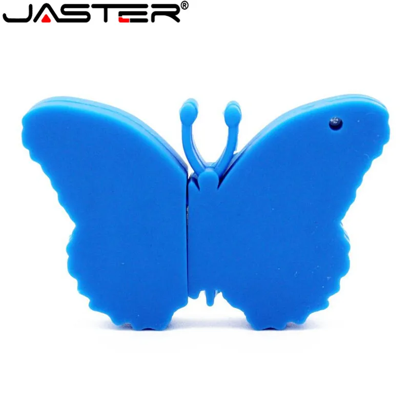 Usb флеш накопитель JASTER butterfly 4 ГБ 8 16 32 64 usb 2 0|USB флэш-накопители| |