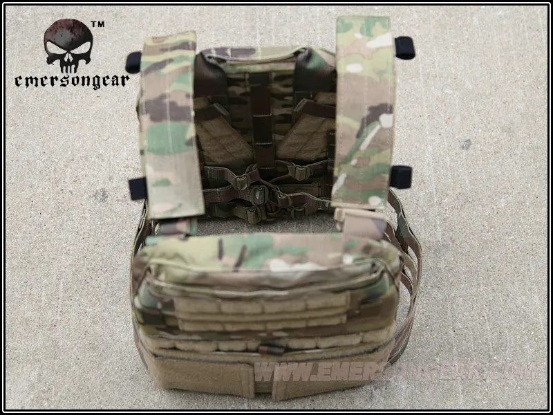 Emerson CP стиль легкий AVS жилет адаптивный страйкбол боевой черный EM7398|avs vest|adaptive vestvest