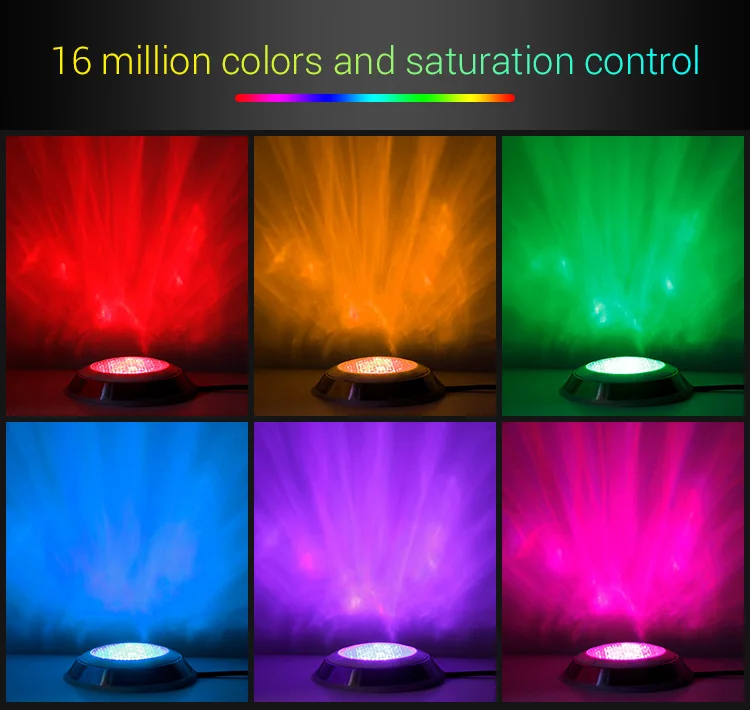 MiBOXER 9 Вт/15 Вт/27 Вт RGB+ CCT настенный подводный светильник AC12V/DC12-24V IP68 Подводный 27 Вт PAR56 Светодиодный свет бассейна; шлюз 433 МГц