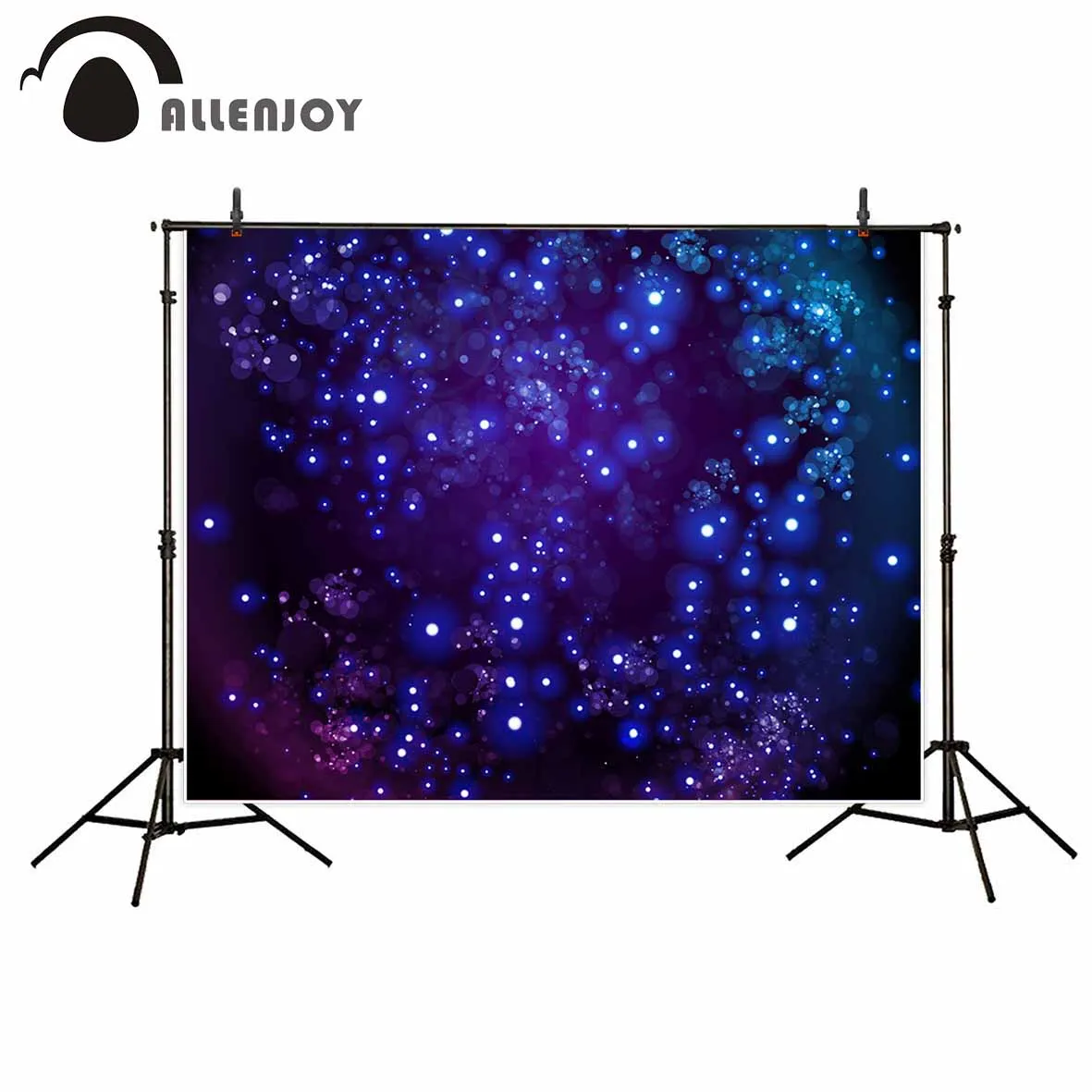 Allenjoy виниловый материал фотография Синяя Звезда пятна фантазия Мультфильм