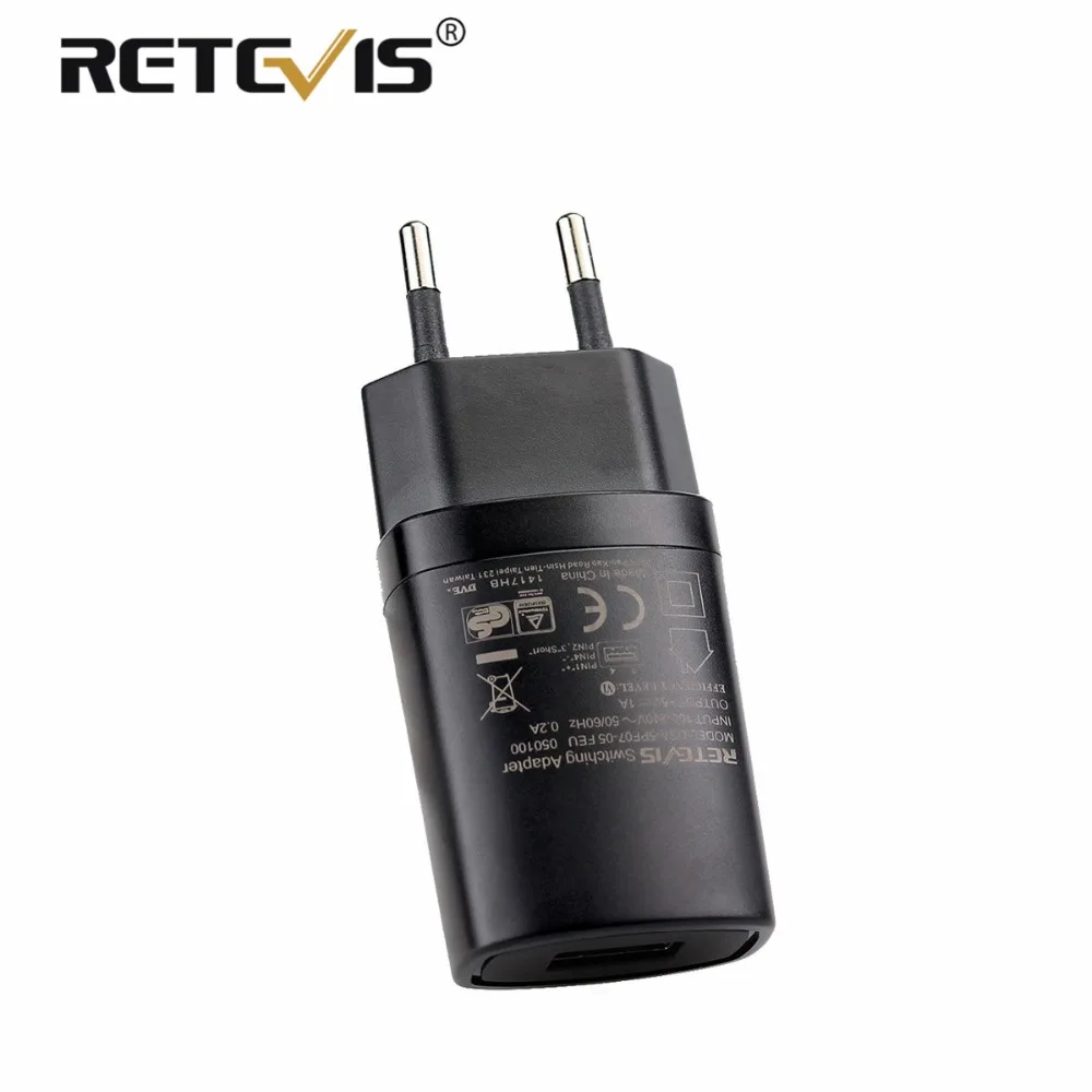 Сетевое зарядное устройство RETEVIS 5 в 1 а с USB портом для рации H777 RT7 RT24 RT27 RT28 RT40|walkie