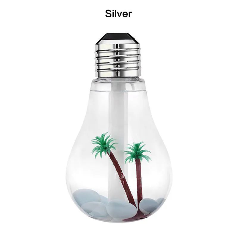 400ml lamp shape portable mini air humidifier for home office bedroom decoration purifier atomizer sprayer fogger maker | Дом и сад