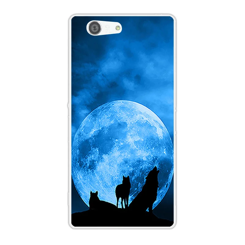 Мягкий ТПУ чехол для Sony Xperia Z3 Compact Mini D5803 D5833 прозрачный силиконовый Coque |