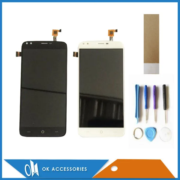 Черный белый цвет Для Doogee X30 ЖК дисплей + кодирующий преобразователь сенсорного