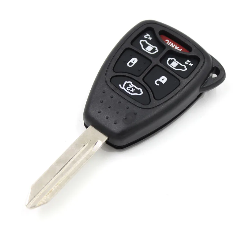 

For Chrysler Key FOB 6BTN Auto Remote Key Case Shell Uncut Blade For Jeep Chrysler Dodge Key Shells Car Flip Key Cover Holder