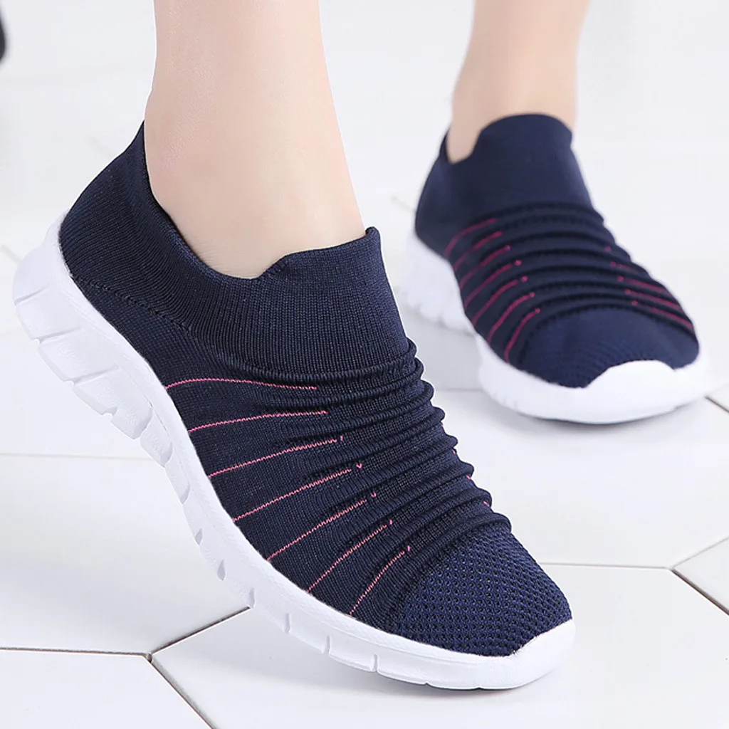 2019 сезон весна простые кроссовки лоферы из сетчатого материала женская обувь с